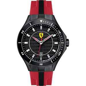 【貨物輸送無料】ウオッチ スクーデリアフェラーリメンズレース scuderia ferrari 0830080 mens race day watch  2 years warranty
