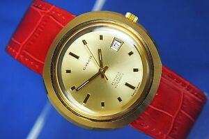 【貨物輸送無料】ウオッチ レトロビンテージretro vintage galco automatic watch circa 1970s nos never worn 25 jewel as 2063