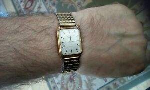 【送料無料】腕時計　ヴィンテージブレスレットバッテリロータリーvintage gents gp rotary quartz bracelet watch battery immaculate condition