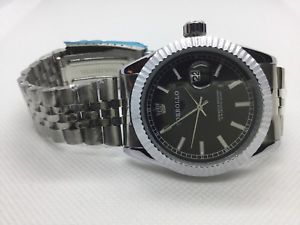 【送料無料】腕時計　ステンレススチールwerigtige damen herren uhr edelstahl wasserdicht neu ovp