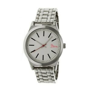 【送料無料】腕時計　エネルギーシルバーブレスレットboum energie womens silver bracelet watch bm4501