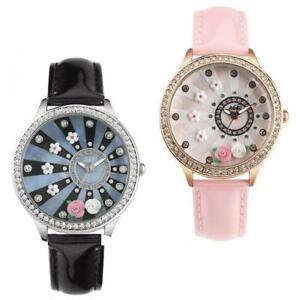【送料無料】腕時計　ドナコレクションフィオーリローズスワロフスキーorologio donna didofa flowers collection df3016 didof fiori rose swarovski 3d｜hokushin