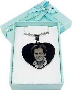 【送料無料】アクセサリー　ネックレステキストタグネックレスカスタムボックスimagen y texto grabado en la etiqueta de perro corazn, collar personalizados, caja de regalo gratis