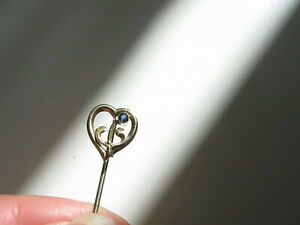【送料無料】アクセサリー　ネックレスサファイアブローチイーグルロックロッジフランスピンゴールドヤドリギnuevo anuncioancienne broche pingle gui saphir xixeme pl or french old pin gold pl mistle