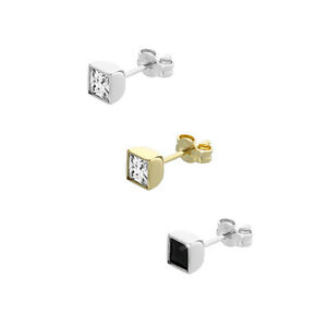 【送料無料】アクセサリー　ネックレスイヤリングスターリングシルバーゴールデンイヤリングsingle hombres pendientes 925er sterling plata o 333er dorado arete 5mm 12,766円