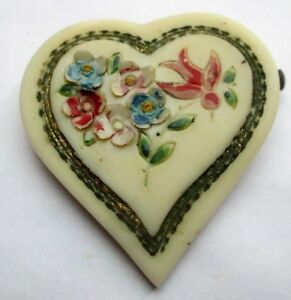 アクセサリー ネックレスベークライトブローチベージュビンテージジョルジュエスプラネードシアターズオンザビジョーbroche ancienne cur baklite beige fleurs de couleur graves bijou vintage 3375