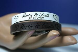 【送料無料】アクセサリー ネックレスブレスレットレザーブレスレットパートナーカスタムid pulsera de cuero socio pulsera set personalizada corazn amor nombre fecha|hokushin