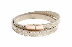 【送料無料】アクセサリー　ネックレスジュエリーブレスレットブレスレットベージュmandrgora joyas pulserapulsera de cuero escarlata 2reihig aprox 37 cm beige 105084v6｜hokushin