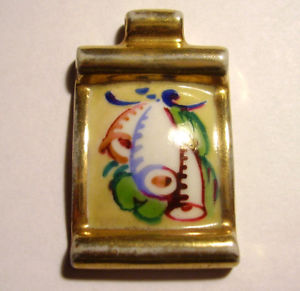 【送料無料】アクセサリー ネックレスリモージュシャトーj256 pendentif 1925 en porcelaine limoges ajchateau|hokushin