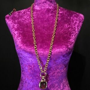 【送料無料】アクセサリー　ネックレスジョアンリバースビンテージネックレスゴールドチェーンjoan rivers vintage firmado collar cadena de oro