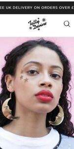 【送料無料】アクセサリー　ネックレスデバインボックスグランデtatty devine grande la luna pendientes nuevo y en caja