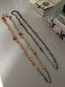 【送料無料】アクセサリー　ネックレスブーデンネックレスゴールドシルバー2 bastante boden collares un oro y una plata sin uso