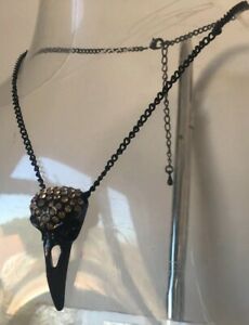 【送料無料】アクセサリー　ネックレスカラスネックレスファッションパッケージロットワークgoth negro cuervo collar bisutera trabajo lote al por mayor nuevo en paquete x 17