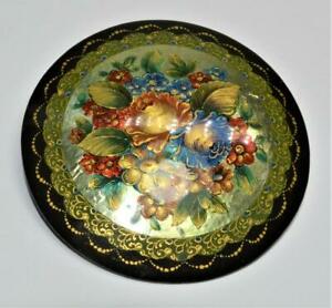 【送料無料】アクセサリー　ネックレスロシアブローチfirmado mstera rusia autor bereghnaya laca pintado a mano ramo broche 15,606円