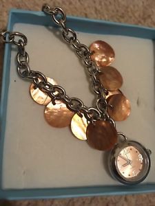 【送料無料】アクセサリー　ネックレスパールシェルブレスレットチェーンmadre de perla concha pulsera reloj de plata cadena joyera color coral