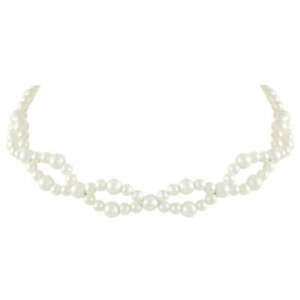 【送料無料】アクセサリー　ネックレスサウスシーシェルペンダントホワイトパールシルバートーンネックレスaristocrat blanco perla del mar del sur de concha de tono plata collar gargantilla｜hokushin