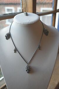 【送料無料】アクセサリー　ネックレスバトラーウィルソンネックレスbutler y wilson cristal crneos amp; cruces collar negro nuevo