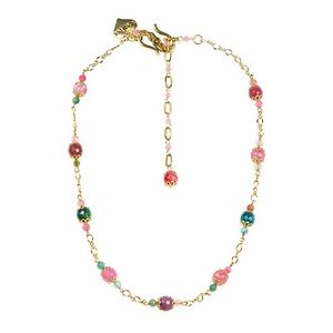 【送料無料】アクセサリー　ネックレスロットピンクチェーンネックレスlote peona rosa gata collar de cadena