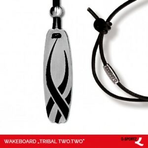 【送料無料】アクセサリー　ネックレスステンレススチールトレーラqsportz wakeboar tribal two two joyas remolque de acero inoxidable
