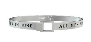 【送料無料】アクセサリー　ネックレスシンボルbracciale kidult uomo symbols in acciaio 316l 731381 giugno