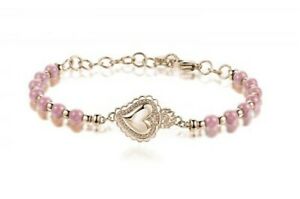 【送料無料】アクセサリー　ネックレスチャクオーレbracciale brosway chakra acciaio 316l e rodonite bhk221 sacro cuore