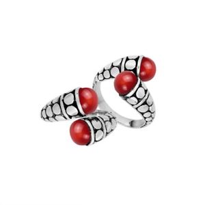 【送料無料】アクセサリー　ネックレススターリングシルバーリングコーラルplata de ley anillo con coral ar6170cr9