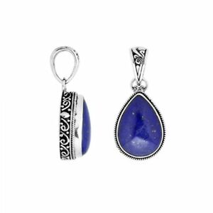 【送料無料】アクセサリー　ネックレススターリングシルバーペンダントデザインラピスplata de ley diseo forma pera colgante con lapis ap8008lp