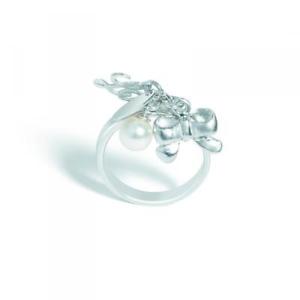 【送料無料】アクセサリー　ネックレスリュジョラグジュアリーアルジェントスワロフスキーパールanello liu jo luxury argento 925 lj421 charms perla swarovski 3 misure 10 14 16