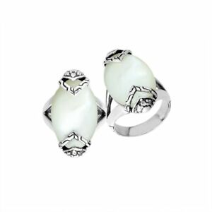 【送料無料】アクセサリー　ネックレススターリングシルバーリングパールanillo plata de ley con madre perla ar6241mop6