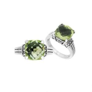 【送料無料】アクセサリー　ネックレススターリングシルバーリングアメジストクォーツanillo plata de ley con verde cuarzo amatista ar9005gam8 cm