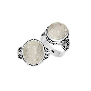【送料無料】アクセサリー　ネックレススターリングシルバーリングplata de ley forma ovalada anillo con dursy ar9009dz9