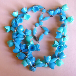 【送料無料】アクセサリー ネックレスj188 collier fleurettes en veritable plastique
