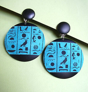 【送料無料】アクセサリー　ネックレスクリップ1971 boucles doreille clips hieroglyphes