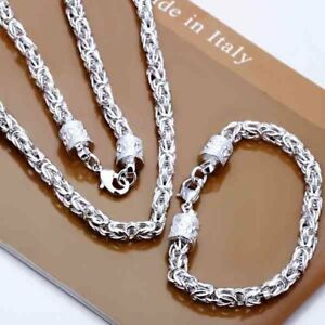 【送料無料】アクセサリー　ネックレスジュエリーネックレスブレスレットasamo juego de joyas collar collar pulsera plata chapada mujer hombre｜hokushin