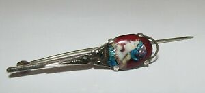 【送料無料】アクセサリー　ネックレスリモージュアンティークエナメルブローチブローチancienne broche en maux de limoges antique enamel brooch