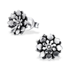 【送料無料】アクセサリー　ネックレスイヤリングシルバーイヤリングarete flor 925 plata seora aretes mujeres joyas chica real flower｜hokushin