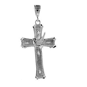 【送料無料】アクセサリー　ネックレスグラムパロマペンダントシルバークロス98 gram plata de ley cruz con paloma colgante