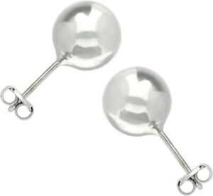 【送料無料】アクセサリー　ネックレス　シルバーボールピボットイヤリングadara silver orecchini a perno palla da 12mm