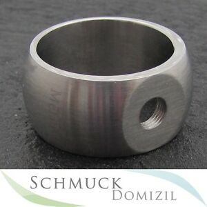 【貨物輸送無料】付属物 首飾り コレクションステンレススチールワイドリングmelano collezione インチ acciaio inoxring 12 粍 largatg 52nuovo