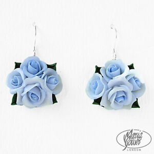 【送料無料】アクセサリー　ネックレス　ピンクイヤリングsfumature di blu rosa floreale orecchini bouquet sposa damigelle fiore 13｜hokushin