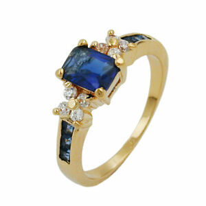 【送料無料】アクセサリー ネックレス ミクロンサイズリングanello con blu e bianchi zirconi 3 micron dorato anello dimensioni 64|hokushin