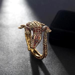 【送料無料】アクセサリー　ネックレス　クロコダイルブレスレットcg3140 fantastico strass coccodrillo braccialetto｜hokushin