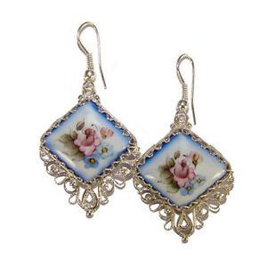 【送料無料】アクセサリー　ネックレス　ロシアboucles doreilles maills bijou russe cadeaux femmes boucles doreilles email