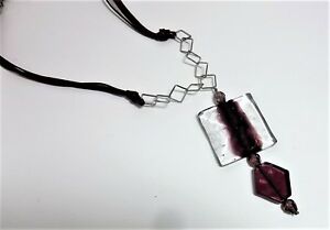【送料無料】アクセサリー　ネックレス　ネックレスピラミッドイタリアムラノガラスcollana donna piramide antica murrina vetro di murano made in italia art v399 21,456円