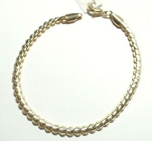 【送料無料】アクセサリー　ネックレス　ブレスレットプラークbracelet ancien modele plaque or maille fantaisie souple