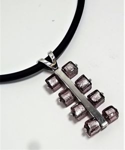 【送料無料】アクセサリー　ネックレス　ネックレスオリガイタリアムラノガラスcollana donna olga antica murrina vetro di murano made in italia art v388