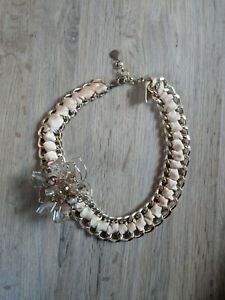 【送料無料】アクセサリー　ネックレス　ネックレスベアゴールドcollana statement oro nude fiore hallhuber