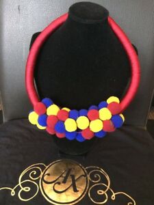 【送料無料】アクセサリー　ネックレス　アフリカファッションネックレスアクセサリmoda collana di bolle africaneafroxone accessori 21,754円