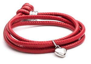 【送料無料】アクセサリー　ネックレス　デザイナトライバルステンレススチールペンダントラップブレスレットdesignertribale in acciaiodonna 2 strand wrap braccialetto di pelle con ciondolo cuore