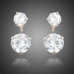 【送料無料】アクセサリー　ネックレス　クリスタルホワイトペンダントイヤリングcrystal white zirconi orecchini pendenti per ragazze donne ragazze mje0230